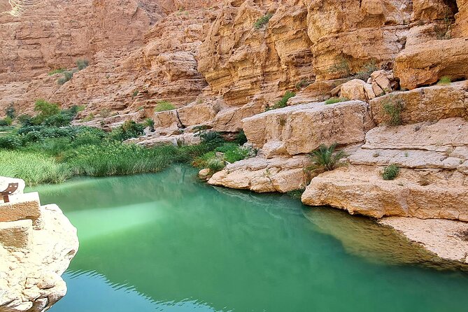 2-Days 1 Night Private Ras Al Hadd Tour - Wadi Shab is the physical heart of day one