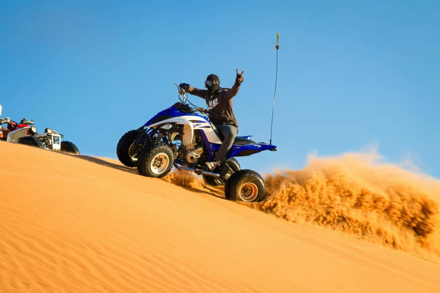2 Days and 1 Night Private Wahiba Sands Desert with Wadi - The desert camp after sunset