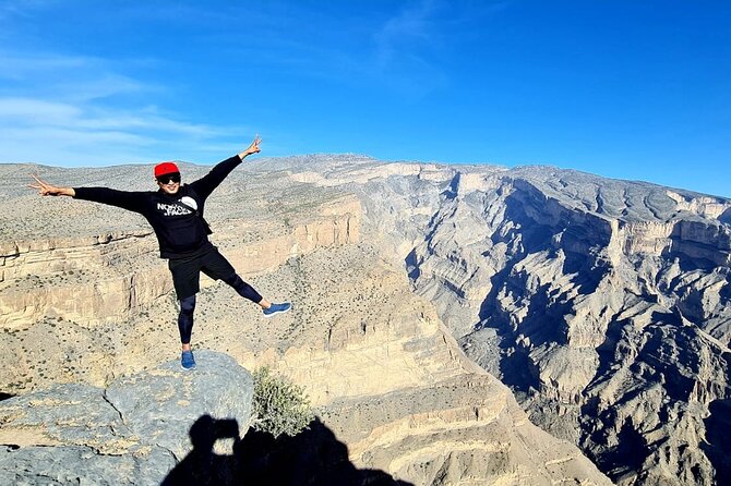 5 Days 4 Nights Oman Package Tour Mohammed - Day Two: Sinkholes, coastal water, and Wadi Shab