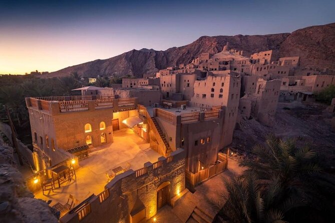 Amouage & Nizwa Full-Day Tour: Fort, Souq & Barakat Al Mouz - Seeing old water engineering at Falaj Al Khatmain