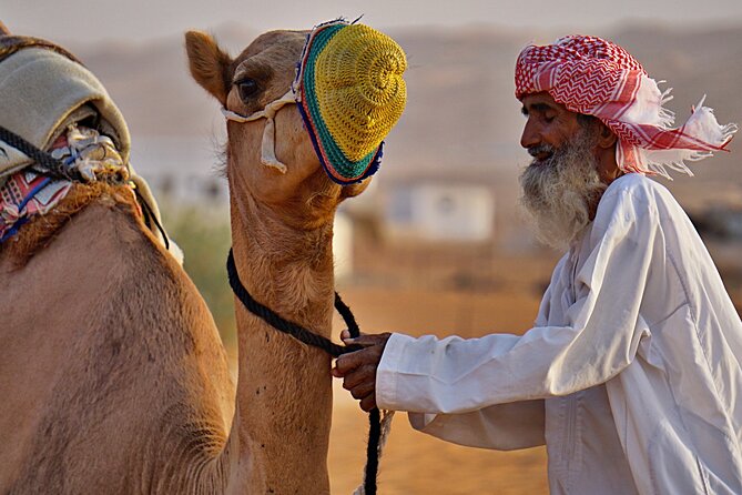 Bediyah: Camel Safari through the Wahiba Sands Desert - Arabic coffee, dates, and Omani halwa