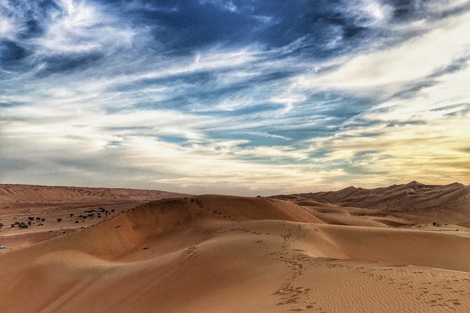 Desert Experience: Wahiba Sands & Wadi Bani Khalid Full-Day Tour - The long road from Muscat