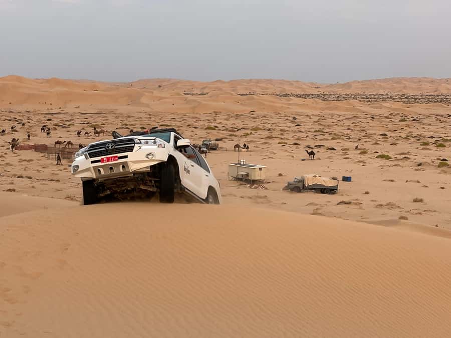 Desert Safari, Sunset & Sand Bashing (Rub Al Khali Desert) - Finding the Lost City of Ubar