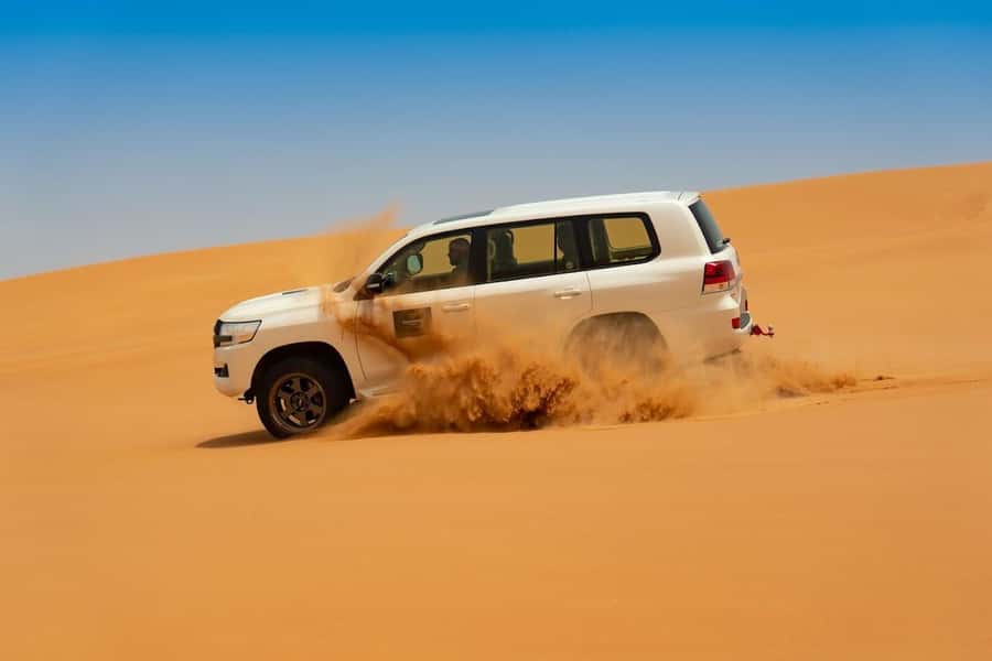 Dubai: Desert Safari with BBQ Dinner - Hotel pickup across Dubai
