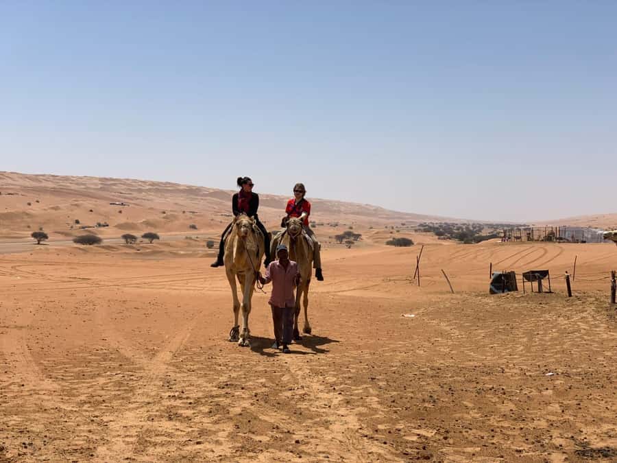 From Muscat: Desert and Wadi Bani Khalid Oasis Full-Day Tour - Wahiba Sands: soft dunes and a traditional camel ride