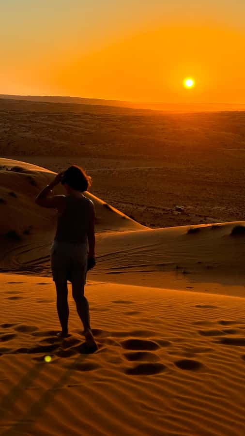 From Muscat: Desert Overnight and Wadi Bani Khalid - Crossing into the Wahiba Desert by 4WD