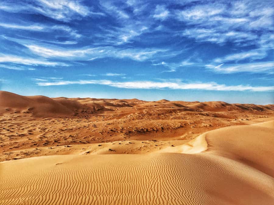From Muscat: Desert Overnight and Wadi Bani Khalid - Private or group: which version suits you?