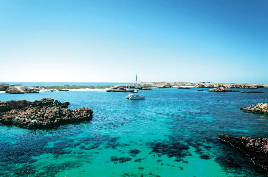 From Muscat: Dimaniyat Islands Snorkeling Tour - The boat ride northwest across open water