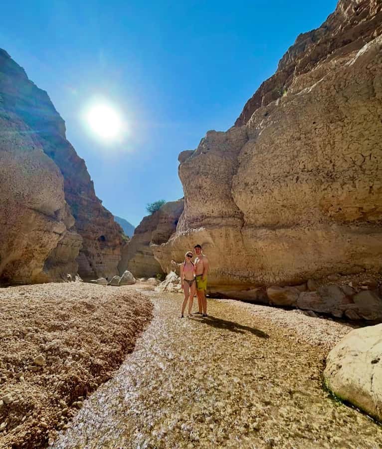 from muscat wadi shab and bimmah sinkhole tour - A sensible packing list
