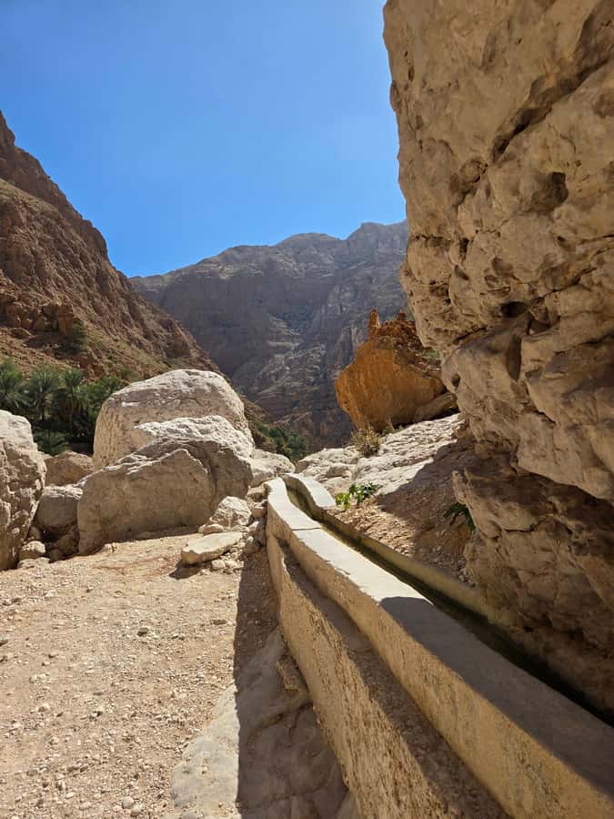 From Muscat: Wadi Shab Expedition - Bimmah Sinkhole adds variety