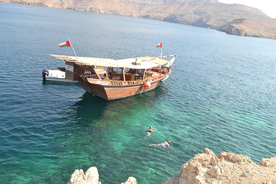 From UAE: Musandam Khasab Dolphin Watching Trip with Lunch - Key points at a glance