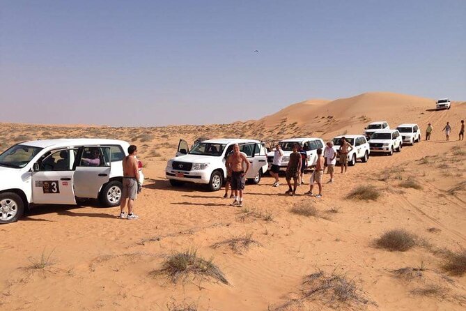 Full-Day Desert Safari Jeep Tour in Ash Sharqiyah Governorate - A tea stop and the lunch question