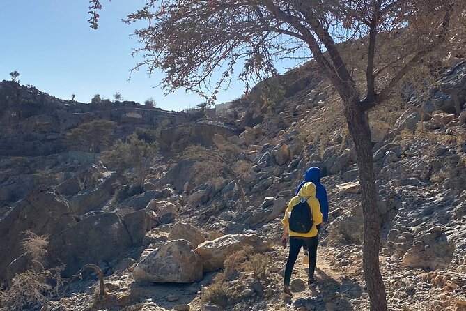Full Day Guided Tour to Balcony Walk and Hidden Lake With Pickup Included - Reaching Jabal Shams from Muscat