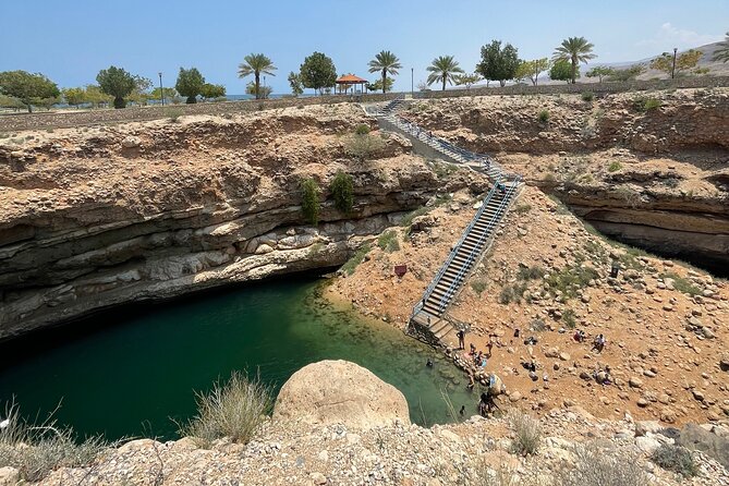 Full Day Private Tour to Wadi Shab and Bimmah Sinkhole - Bimmah Sinkhole adds a dramatic second stop