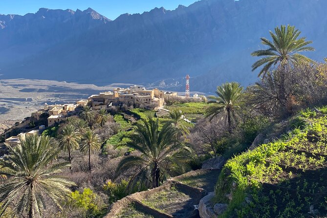 Full Day Tour from Wakan to Jebel Akhdar Trekking - Wakan Village and its terraced gardens