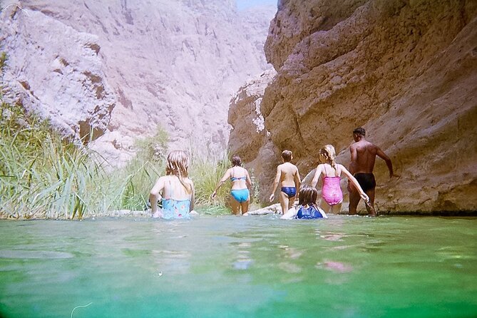 Full Day Wadi Shab And Bimah Sinkhole with Pick Up Included - What the $185 price really covers