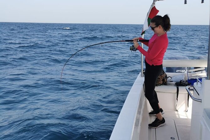 Game Fishing in Muscat - Dolphins and the Omani coastline