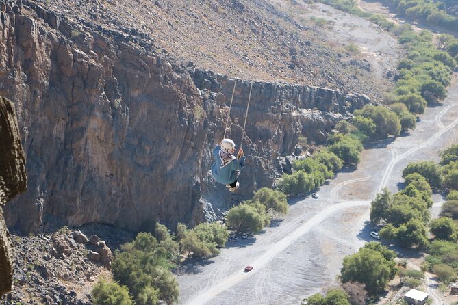 Half-Day Private Experience in Tanuf Arch - The 33-meter abseil at Tanuf Arch