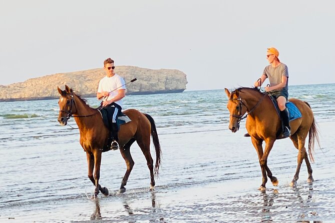Horse Riding on the beach - What the one-hour outing is likely to feel like