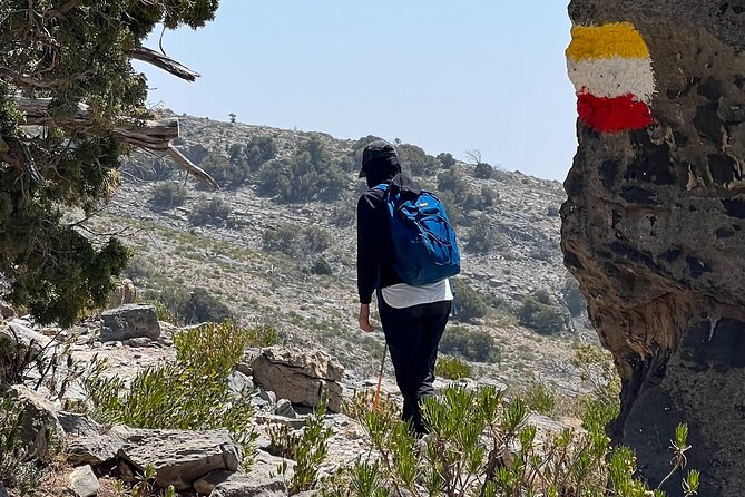 Jebel Shams summit W4 - The return is where the real test begins