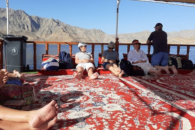 Khasab Dhow cruise-Half day with summing, dolphin watching - Swimming and snorkeling in the clear water