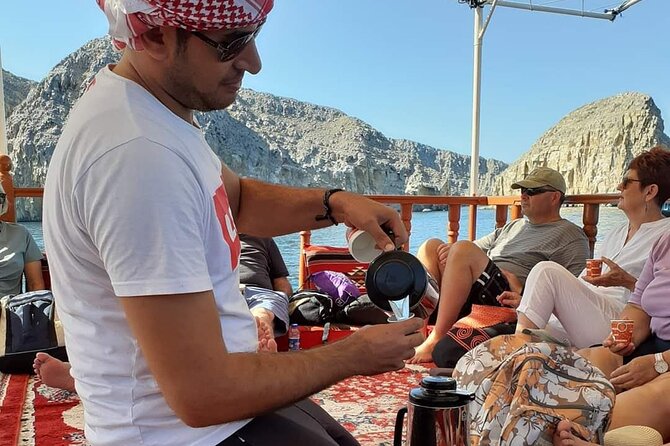 Khasab Dhow cruise-Half day with summing, dolphin watching - How much value do you get for $52.27?