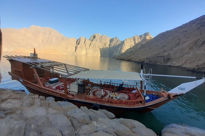 Khasab Dhow Cruise To Musandam Fjords With Lunch Onboard - Lunch, drinks, and the onboard routine