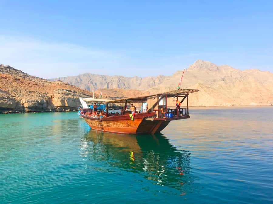 Khasab: Dolphin Watching Day Tour with Snorkeling & Lunch - Telegraph Island, the first swim at about 11:45 AM