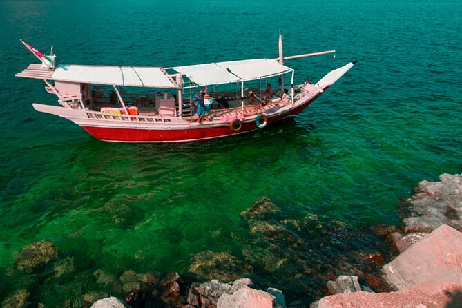 Khasab Full Day Dhow Cruise With Enjoying Snorkeling, Lunch & Dolphin Watching - Lunch, Arabic coffee, and the practical comforts