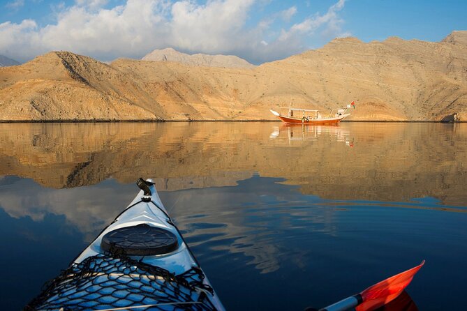 Khasab Full Day Dhow Cruise With Enjoying Snorkeling, Lunch & Dolphin Watching - Cruising through Oman’s fjords