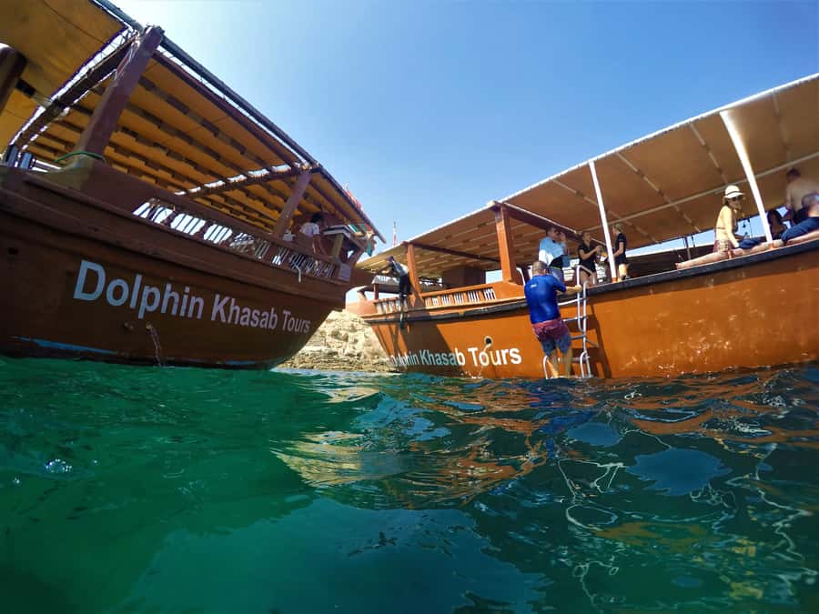 Khasab: Half-Day Dhow Cruise with Dolphin Watching - Dolphin watching during the first 20 minutes