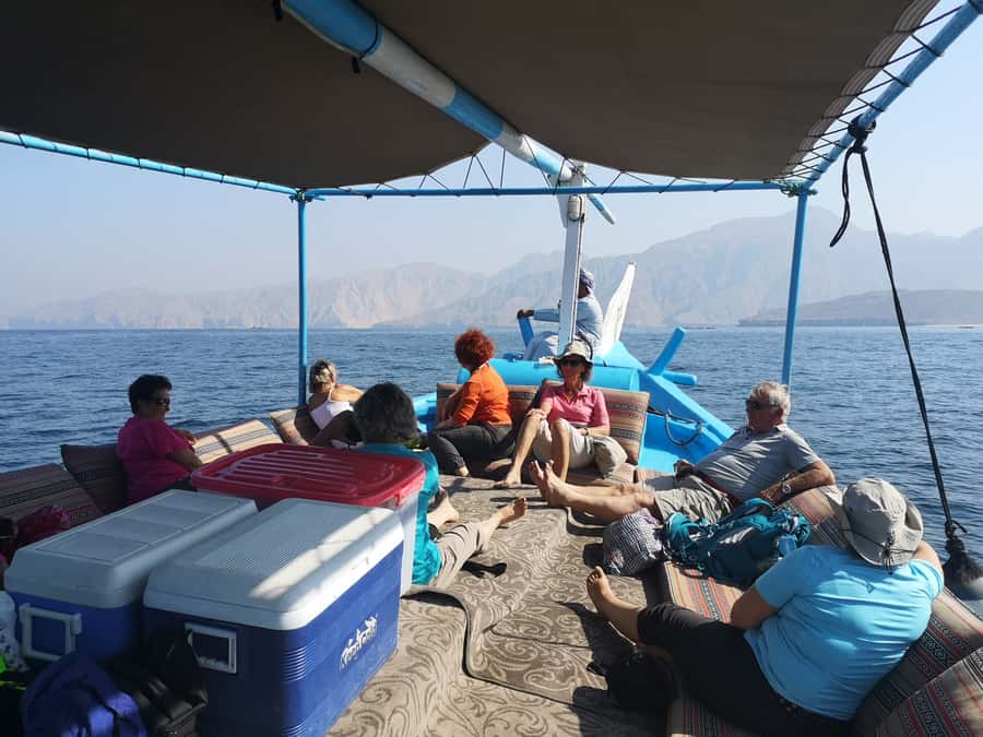 Musandam Khasab Full-Day Cruise with Transfers & Lunch - The fjords and cliffs of Musandam