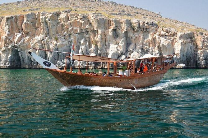 Musandam Khasab Full day dhow cruise with Lunch - Khor Ash Shamm and Musandam’s dramatic coast