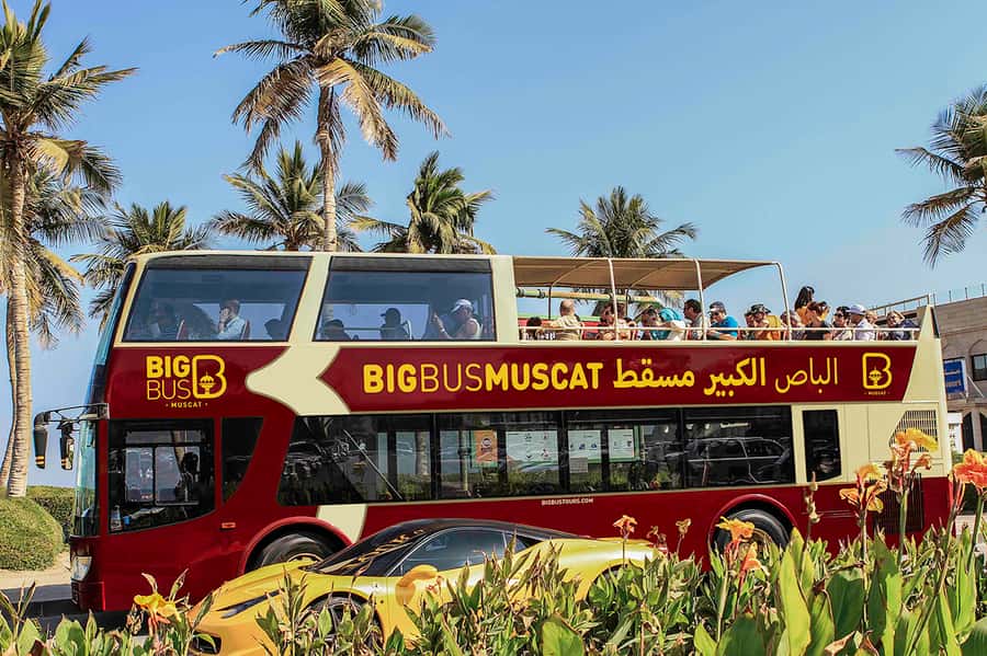 Muscat: Big Bus Hop-On Hop-Off Sightseeing Tour - Old Muscat, Al Alam Palace, and the twin forts