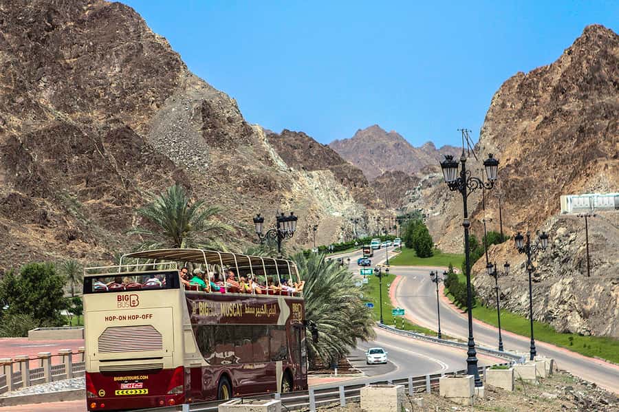 Muscat: Big Bus Hop-On Hop-Off Sightseeing Tour - Ruwi Clock Tower, Parliament, and the city beyond Old Muscat