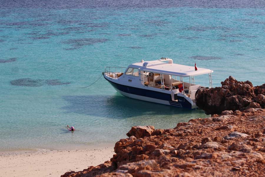 Muscat: Daymaniyat Island Snorkeling with Turtles Tour - The van transfer and first speedboat ride