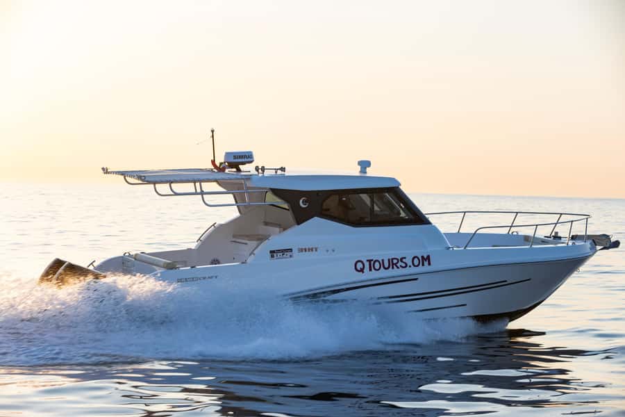 Muscat: Daymaniyat Islands Private Boat Tour with Snorkeling - Dolphin watching on the way out