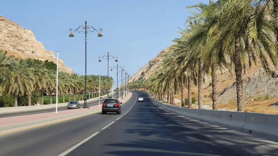 Muscat: Night Tour [ Sightseeing ] - Al Alam Palace at sunset