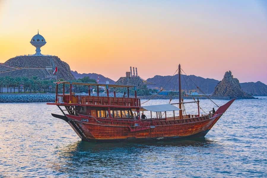 Muscat: Omani Dhow Coastal and Sunset Cruise - What the traditional dhow adds