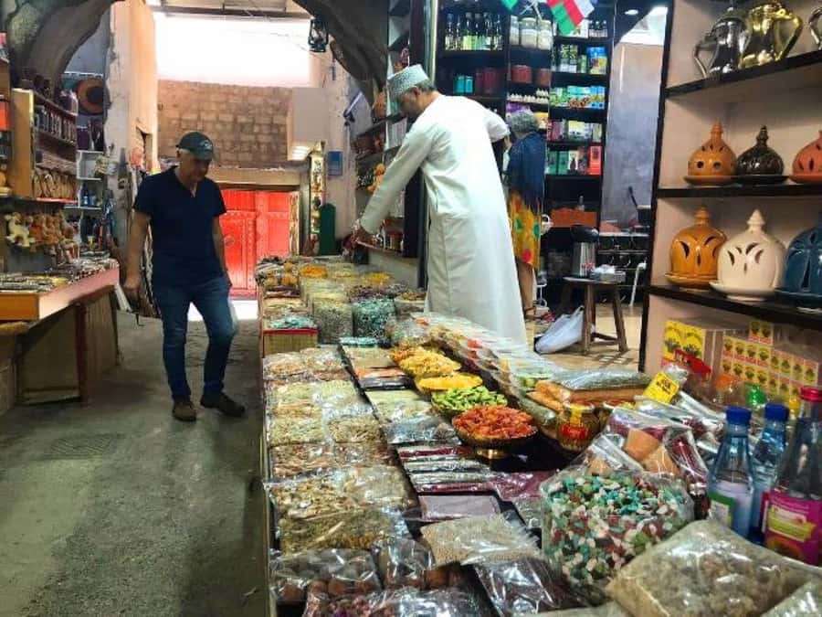 Nizwa Market, Nizwa Fort, Misfat Al Abriyeen, Jabal Shams - Misfat Al Abriyeen and the falaj water system