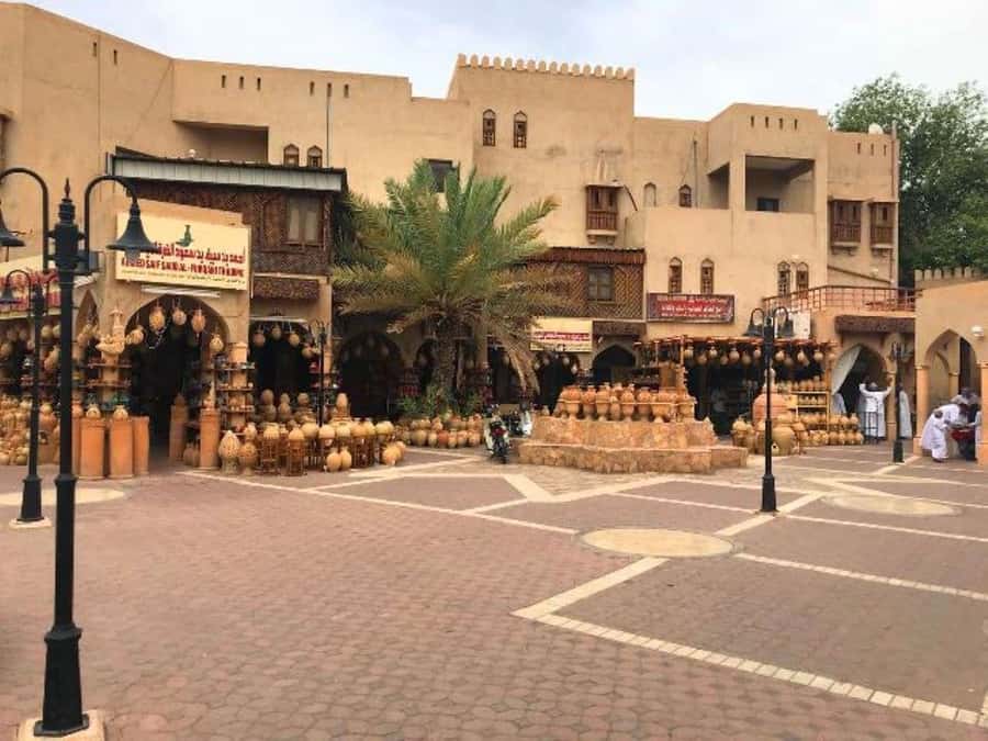 Nizwa Market, Nizwa Fort, Misfat Al Abriyeen, Jabal Shams - Nizwa Souq: local shopping beside the old fort
