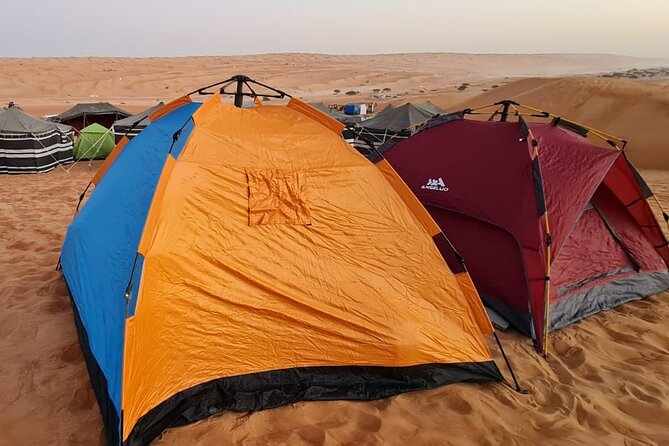 Private 2 - Days Wahiba Sand Desert Overnight Camping Tours - Sunrise from the dunes