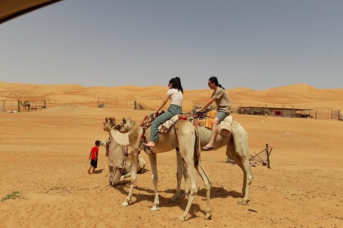 Private 2 - Days Wahiba Sand Desert Overnight Camping Tours - Bedouin hospitality and the optional camel ride