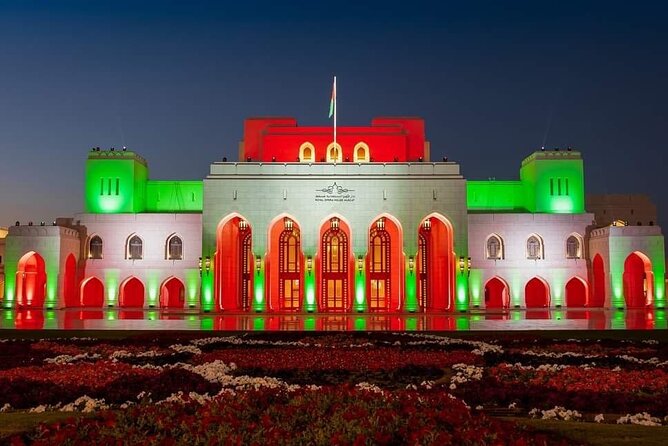 Private Evening Muscat City Tours - Sultan Qaboos Grand Mosque and the limits of a night visit