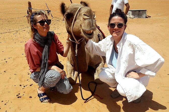 Private Full Day Private Desert Safari Tour - Entering Wahiba Sands in a 4WD