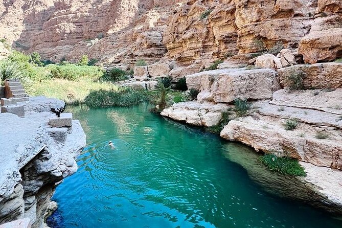 Private Full- Day Wadi Shab-Bimmah Sinkhole-Fins Beach Tour - Heat, footwear, and what to bring