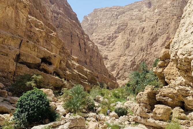 Private Oman Desert Overnight in Wahiba Sand and Wadi Exploration - Wadi Shab Requires Real Effort