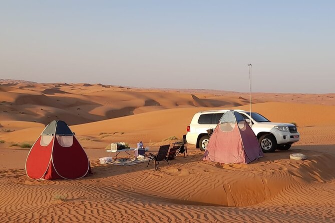 Private Overnight Wahiba Sand Desert (In Normal Camping Tent) - Bimmah Sinkhole: a striking first stop