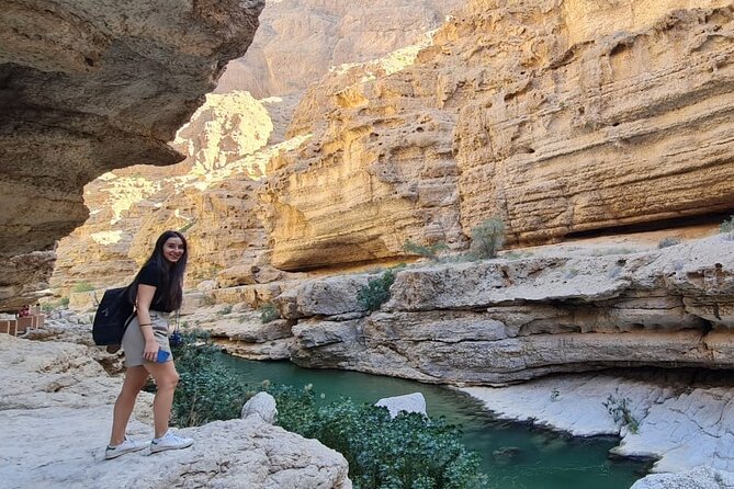 Private Wadi Shab - Bimmah Sinkhole - White Sand Beach - Full Day Tour - Swimming through the pools and cave