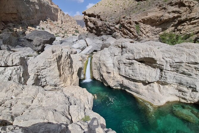 Private Wahiba Sand Desert and Wadi Hawar - Full Day Tours - The road between water and sand